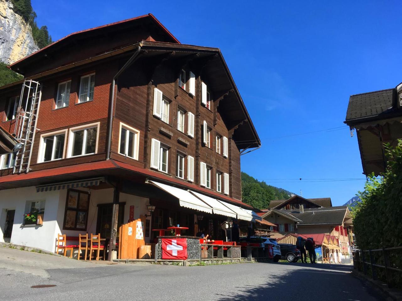 Hotel Hornerpub Lauterbrunnen Exterior foto