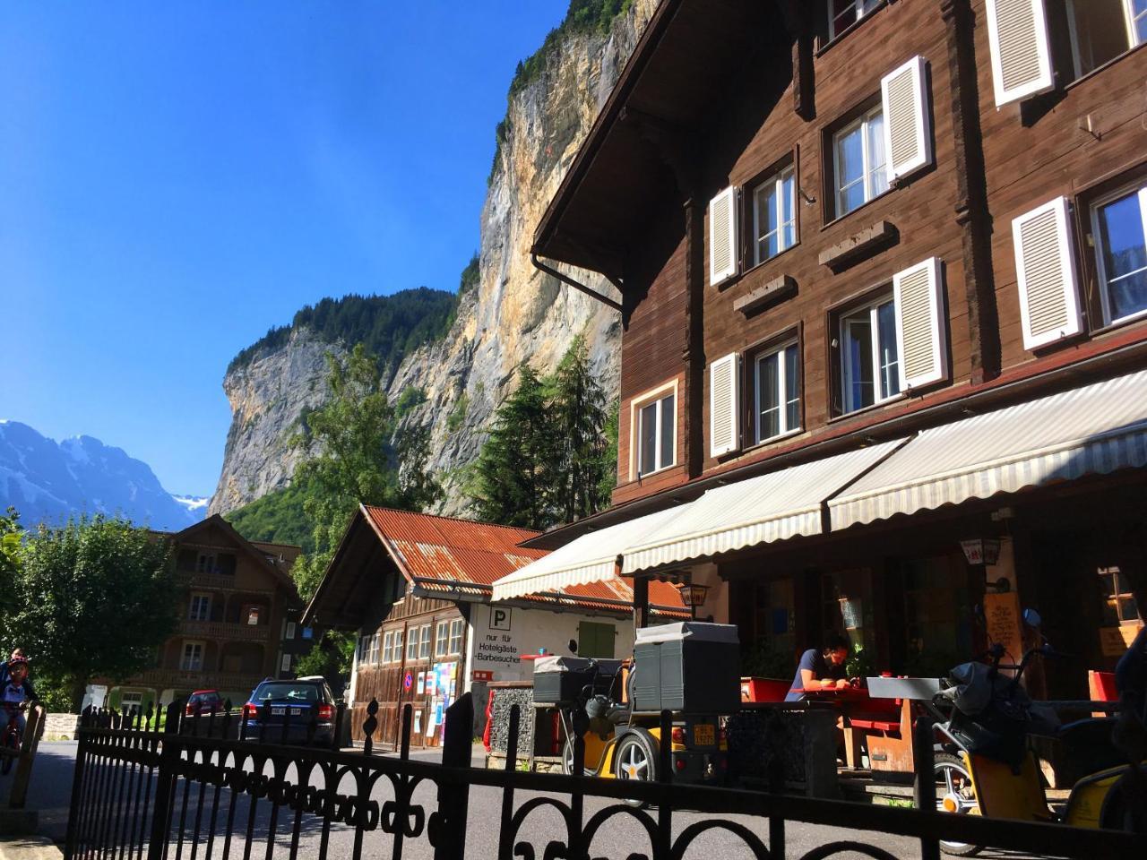 Hotel Hornerpub Lauterbrunnen Exterior foto